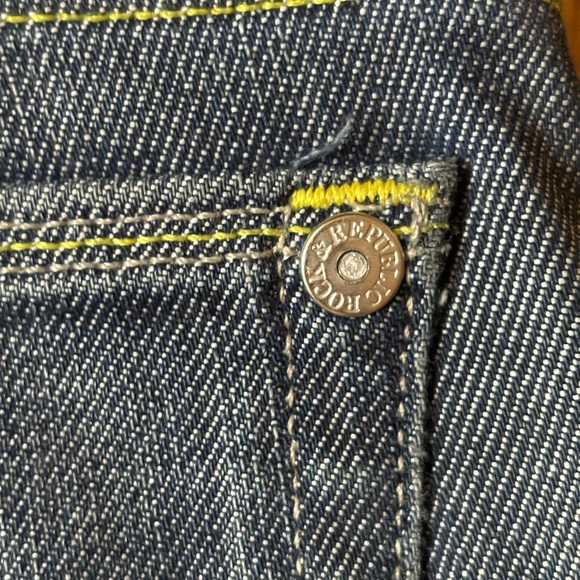 Women’s Rock and Republic Costello Blue Jeans Straight Cut Size 25 - Picture 7 of 15